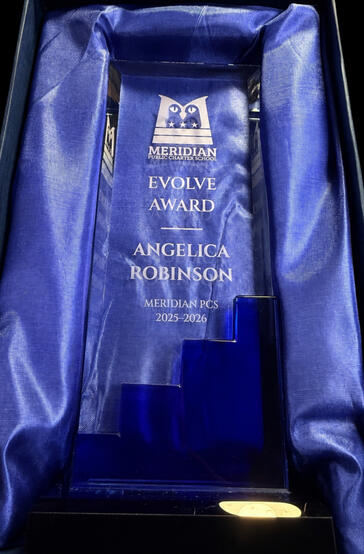 evolve award teacher award crystal