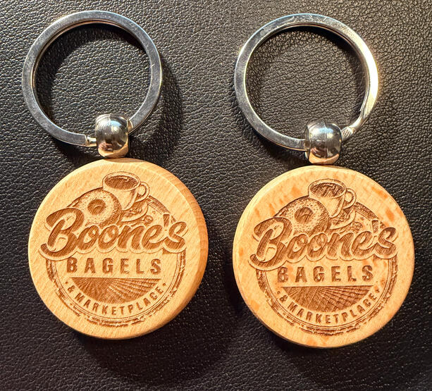 boones keychains small business keychain